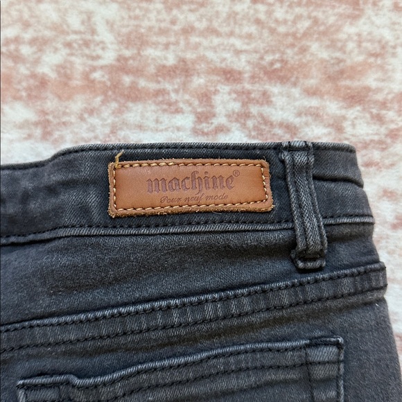 Machine Black Short Shorts - Picture 3 of 4